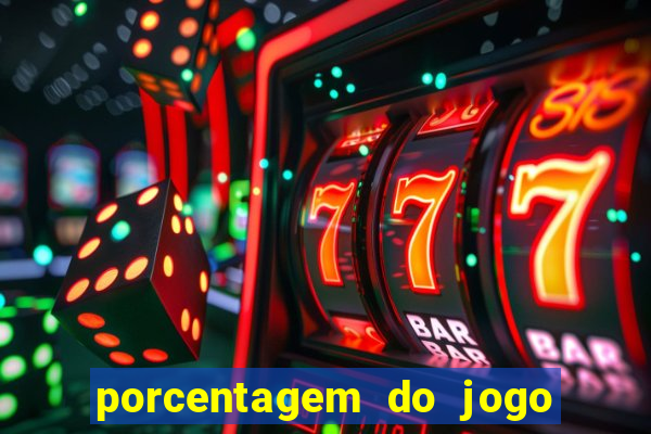 porcentagem do jogo fortune tiger